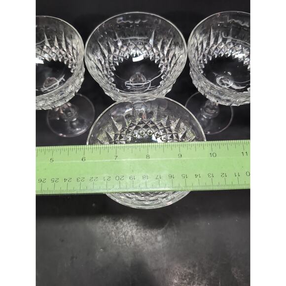 Wheaton Glass House Cotillion Set, Vintage Champagne Sherbet Glasses, Set of 4 - Picture 9 of 9